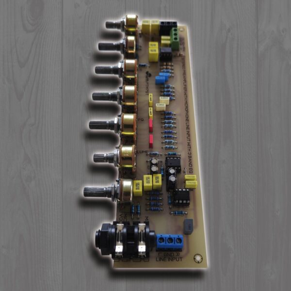 ماژول پری آمپلی فایر استریو با ورودی میکروفون - مدل : PTM7ST - Image 5